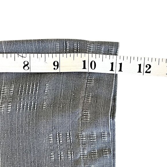 Island Republic Mens Shirt Sz XXL Short Sleeve Button Up Gray Stripes 100% Silk - Picture 12 of 12